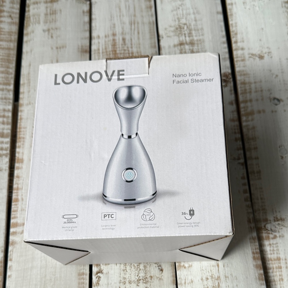 Lonove Nano Ionic Facial Steamer BNIB